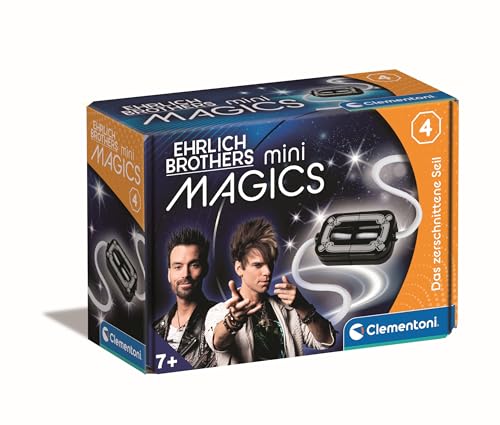 Clementoni Ehrlich Brothers miniMagics Das zerschnittene Seil - Zauberset für Kinder ab 7 Jahren - Zauberbox als Einstieg in die Magie & Illusion - 59390 von Clementoni