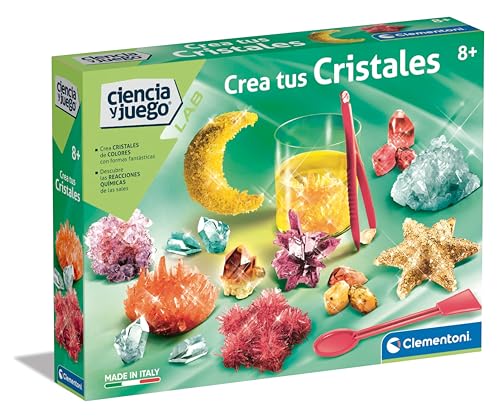 Clementoni Erstellen Sie Ihre Kristalle, 55547, wissenschaftliches Spielzeug, um Ihre eigenen Kristalle in verschiedenen Formen und Farben herzustellen, wissenschaftliche Prinzipien, ab 8 Jahren Clementoni Erstellen Sie Ihre Kristalle, 55547, wissenschaftliches Spielzeug, um Ihre eigenen Kristalle in verschiedenen Formen und Farben herzustellen, wissenschaftliche Prinzipien, ab 8 Jahren von Clementoni