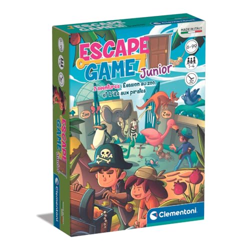 Clementoni Dieses kinderfreundliche Escape Game bietet eine immersive und herausfordernde Erfahrung für Junge Spieler. von Clementoni