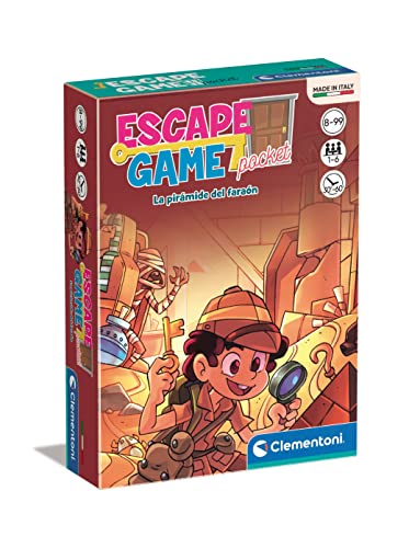Clementoni Escape Tisch für Familienzimmer, Mehrfarbig (55461) von Clementoni