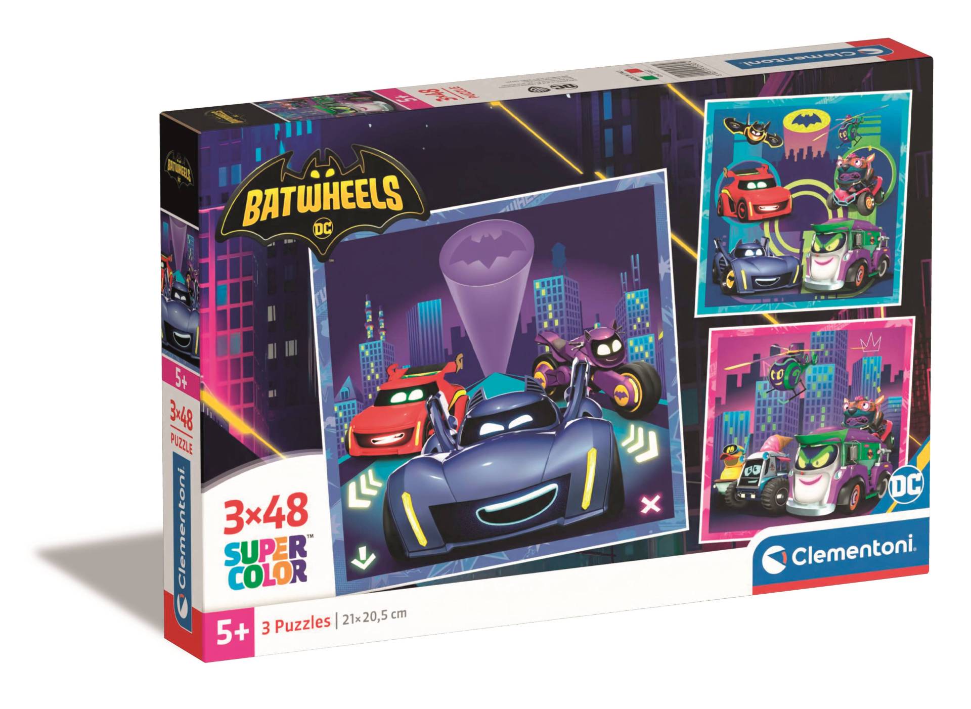 Clementoni Batwheels 48 Teile Puzzle Clementoni-25307 von Clementoni