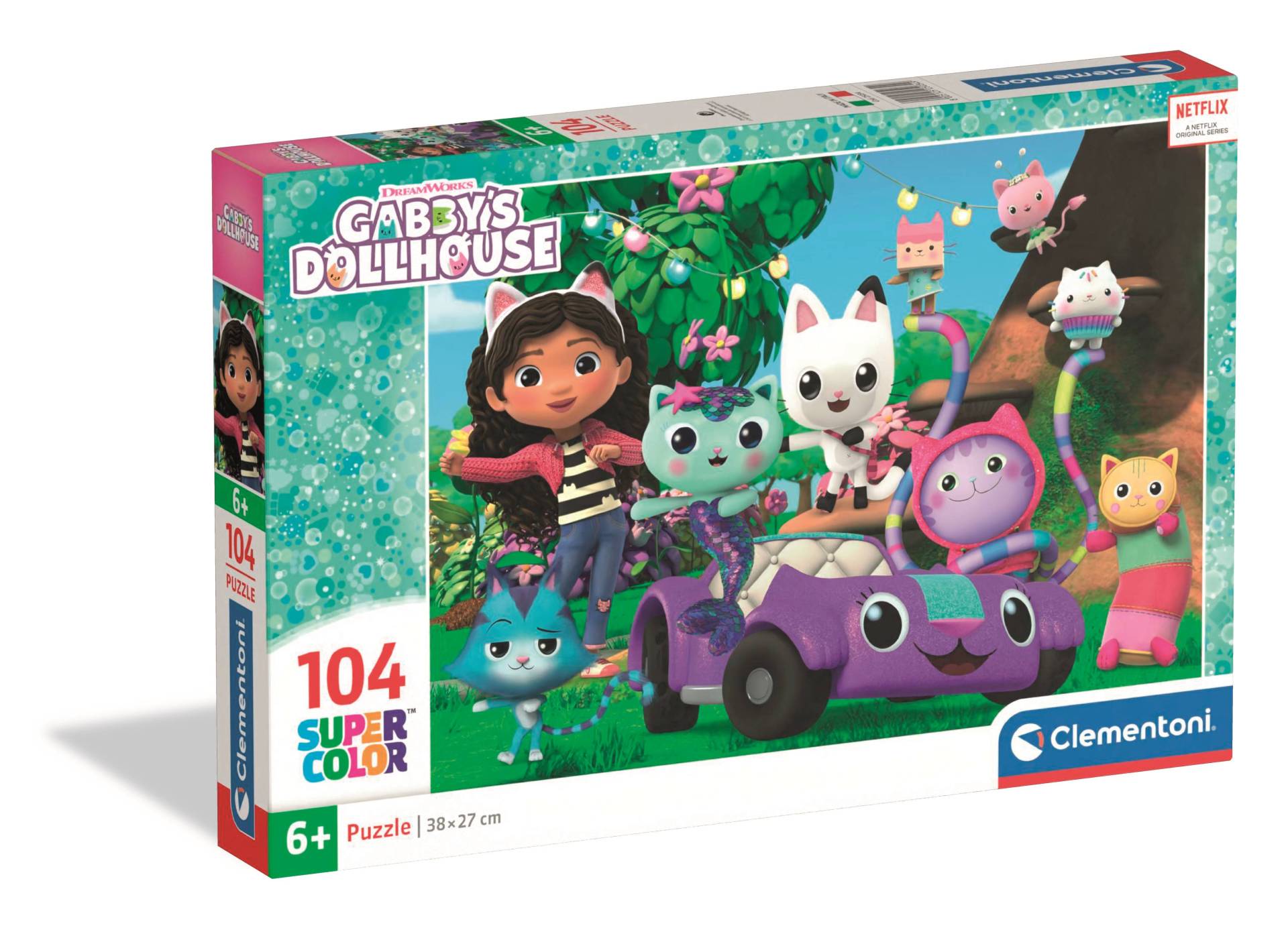 Clementoni Gabby und das Magische Haus 104 Teile Puzzle Clementoni-25034 von Clementoni