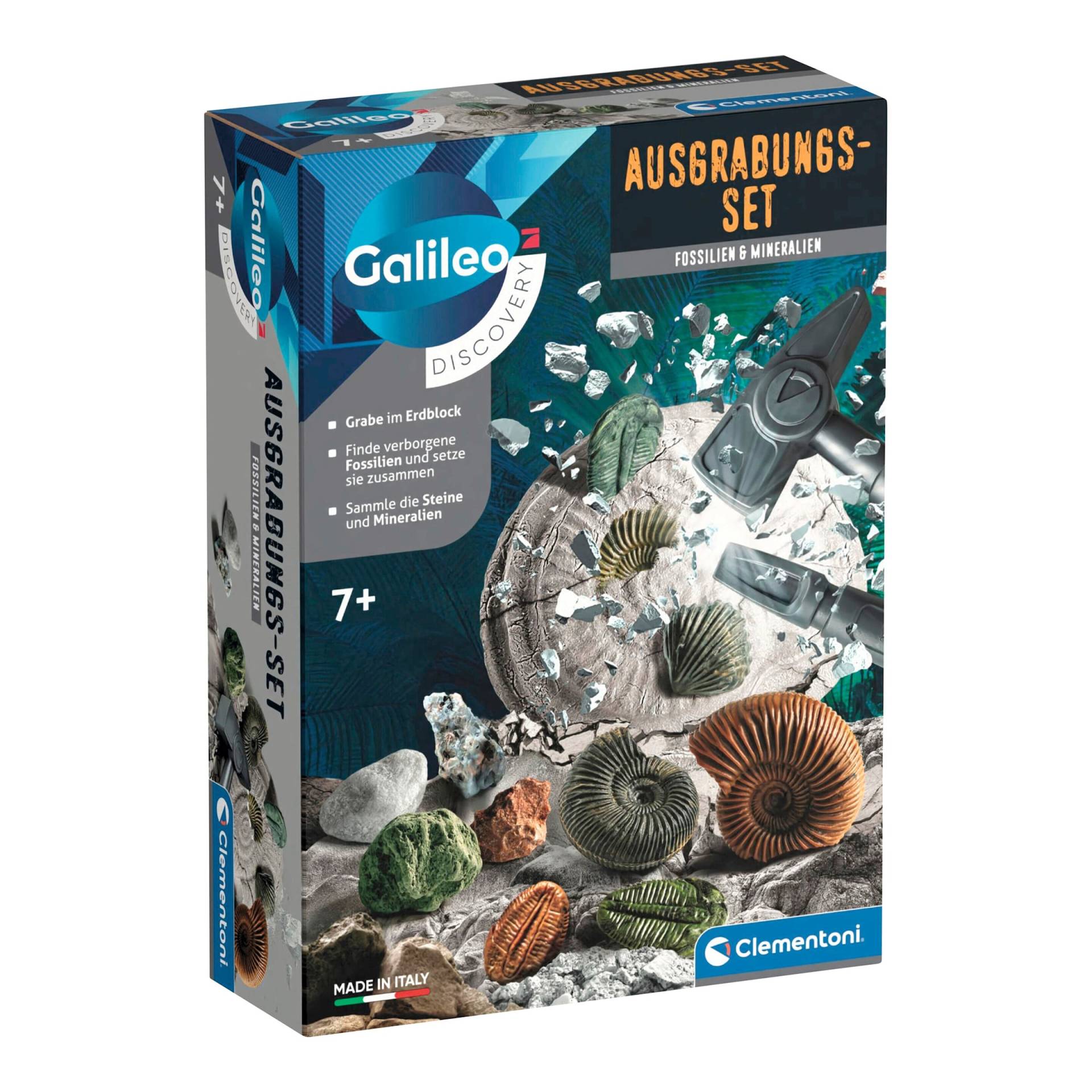Clementoni Galileo Ausgrabungs-Set Fossilien & Mineralien Clementoni Galileo Ausgrabungs-Set Fossilien & Mineralien von Clementoni