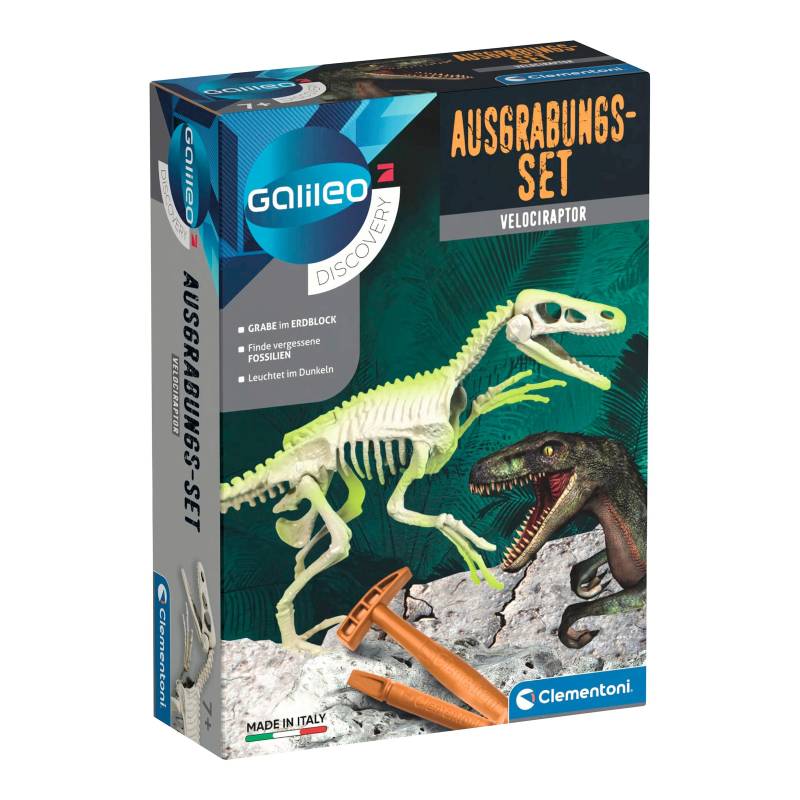Clementoni Galileo Ausgrabungs-Set Velociraptor Clementoni Galileo Ausgrabungs-Set Velociraptor von Clementoni