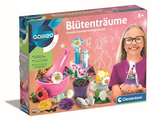 Clementoni Galileo Lab – Blütenträume, Experimentierkasten zur Kräuter- & Pflanzenkunde, Versuche mit Natur und Kosmetik, Spielzeug für Kinder ab 8 Jahren von Clementoni 59006 Clementoni Galileo Lab – Blütenträume, Experimentierkasten zur Kräuter- & Pflanzenkunde, Versuche mit Natur und Kosmetik, Spielzeug für Kinder ab 8 Jahren von Clementoni 59006 von Clementoni