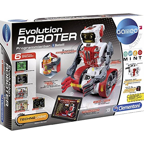 Clementoni Galileo Robotics – Evolution Roboter, Robotik für kleine Ingenieure, Einstieg in die Elektronik, High-Tech für Schulkinder, Spielzeug für Kinder ab 8 Jahren 59031 Clementoni Galileo Robotics – Evolution Roboter, Robotik für kleine Ingenieure, Einstieg in die Elektronik, High-Tech für Schulkinder, Spielzeug für Kinder ab 8 Jahren 59031 von Clementoni