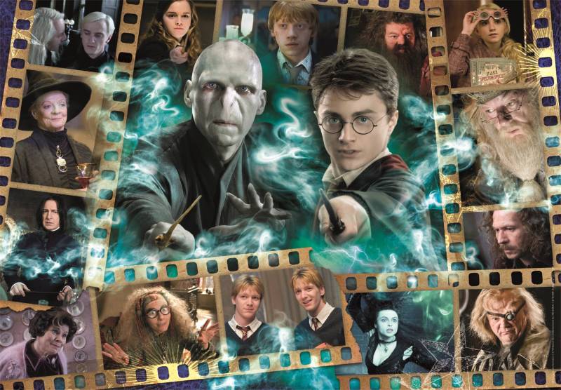 Clementoni Harry Potter 1000 Teile Puzzle Clementoni-37048 von Clementoni
