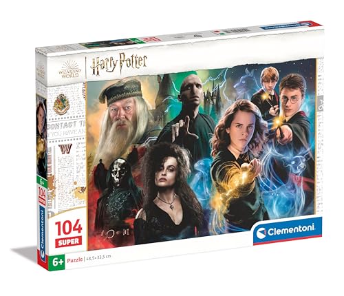 Clementoni Supercolor Harry Potter Kinder Puzzle 104 Teile - Harry Potter Puzzle 37,9 x 26,9 cm für Kinder ab 6 Jahre - Geschicklichkeitsspiel von Clementoni 25775 Clementoni Supercolor Harry Potter Kinder Puzzle 104 Teile - Harry Potter Puzzle 37,9 x 26,9 cm für Kinder ab 6 Jahre - Geschicklichkeitsspiel von Clementoni 25775 von Clementoni