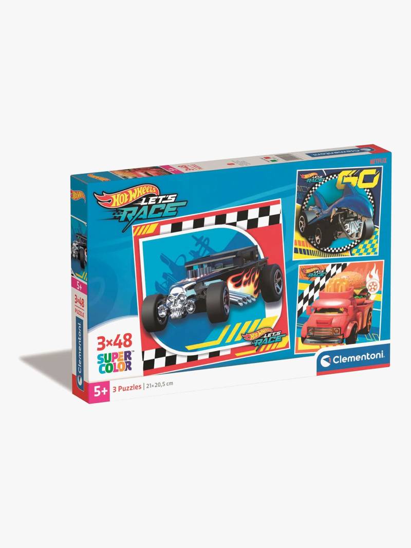 Clementoni Hot Wheels Puzzle 3x48 Clementoni Hot Wheels Puzzle 3x48 von Clementoni