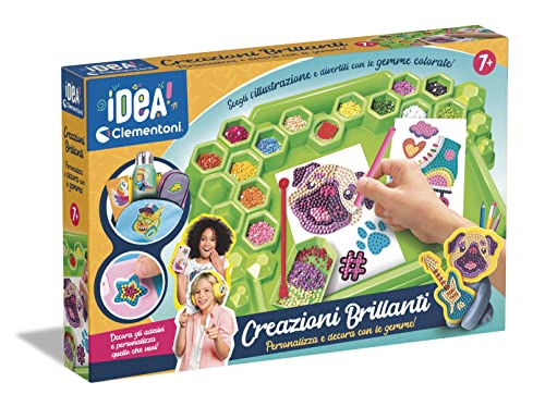 Clementoni - Idea-brillante Malerei, Diamantkunst, Kunst-Set, Labor Edelsteine, kreatives Spiel für Kinder 7 Jahre, hergestellt in Italien, mehrfarbig, 18678 Clementoni - Idea-brillante Malerei, Diamantkunst, Kunst-Set, Labor Edelsteine, kreatives Spiel für Kinder 7 Jahre, hergestellt in Italien, mehrfarbig, 18678 von Clementoni