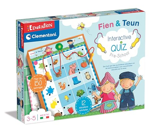 Clementoni Interactive Quiz, Lernspiel, Produkt Mit Design Entwickelt in Italien, Multicolor - 81168 Clementoni Interactive Quiz, Lernspiel, Produkt Mit Design Entwickelt in Italien, Multicolor - 81168 von Clementoni