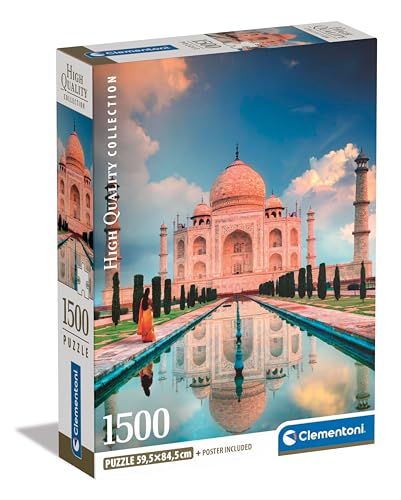 Clementoni Taj Mahal Ship Puzzle 1500 Teile Erwachsene - Puzzle Erwachsene in 59,2 x 84,3 cm - Puzzle Erwachsene anspruchsvoll von Clementoni 31718 Clementoni Taj Mahal Ship Puzzle 1500 Teile Erwachsene - Puzzle Erwachsene in 59,2 x 84,3 cm - Puzzle Erwachsene anspruchsvoll von Clementoni 31718 von Clementoni