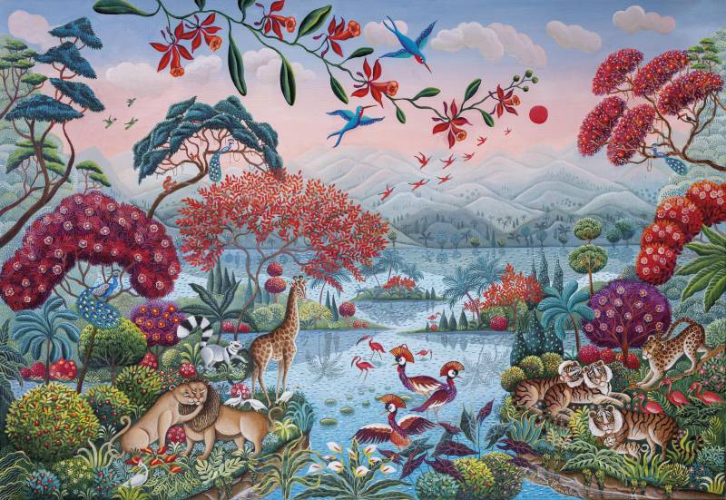 Clementoni Jungle 2000 Teile Puzzle Clementoni-32571 von Clementoni