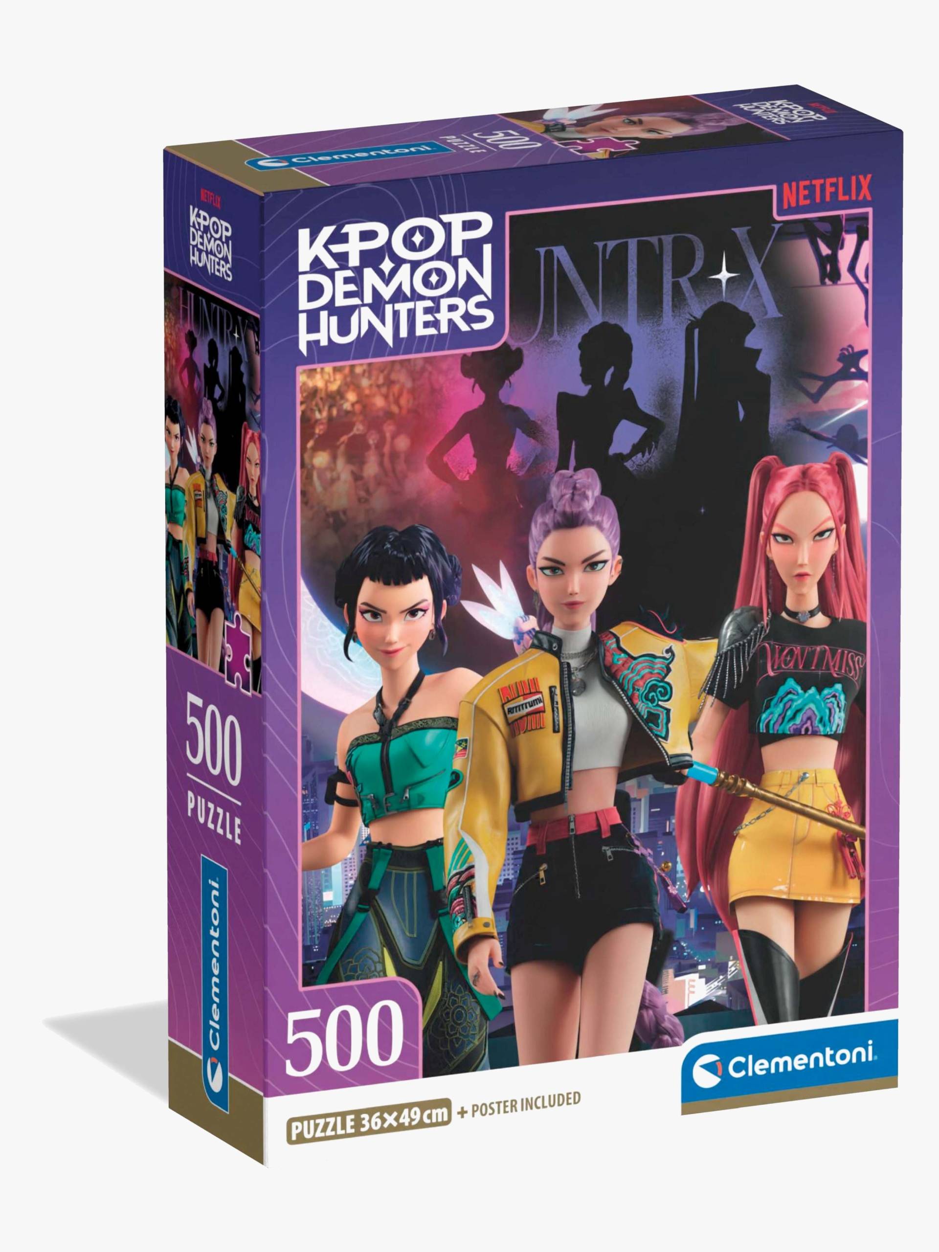 Clementoni K-Pop Demon Hunters Puzzle 500 Teile Clementoni K-Pop Demon Hunters Puzzle 500 Teile von Clementoni