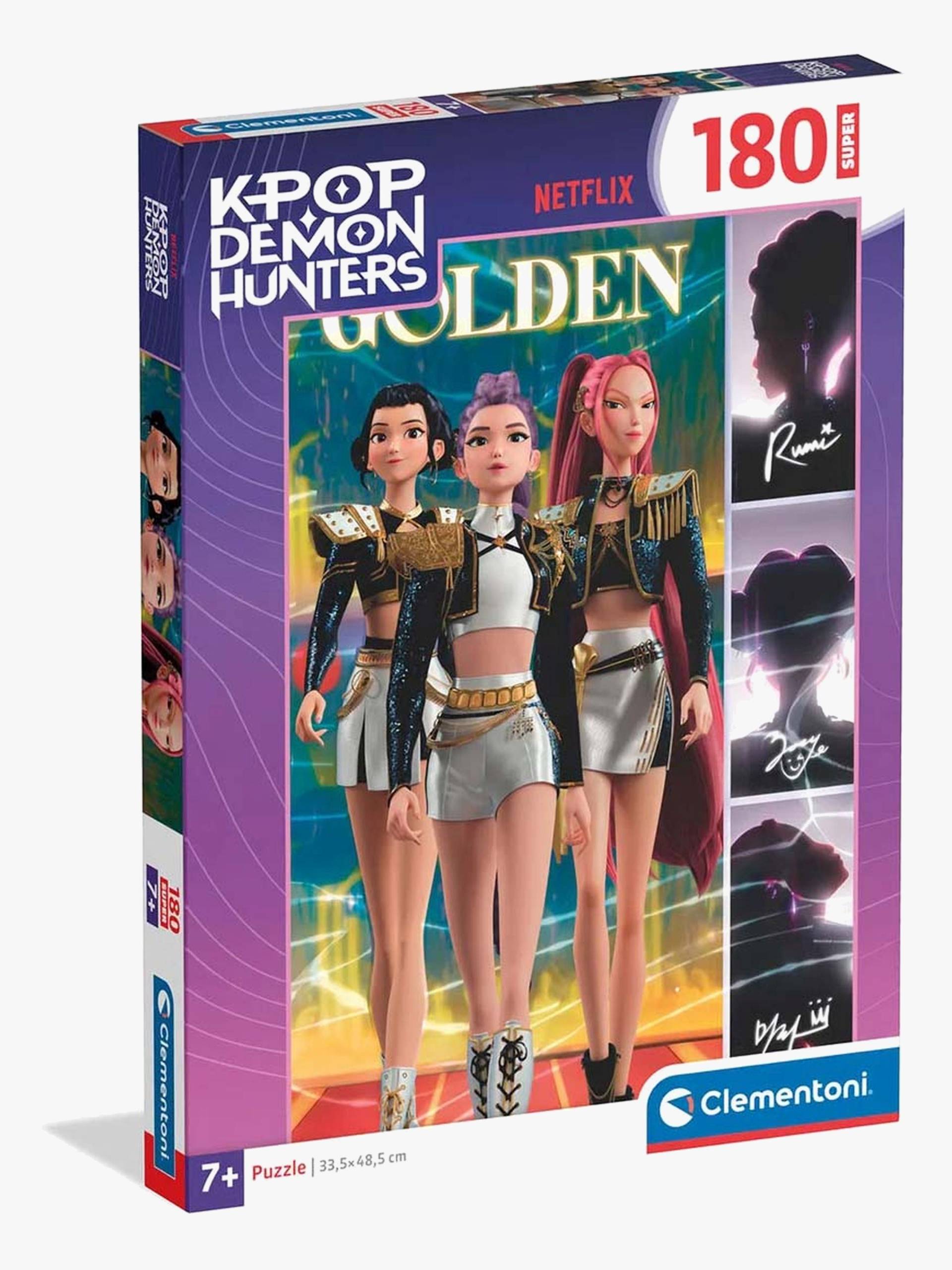 Clementoni K-Pop Demon Hunters Puzzle Super 180 Teile Clementoni K-Pop Demon Hunters Puzzle Super 180 Teile von Clementoni