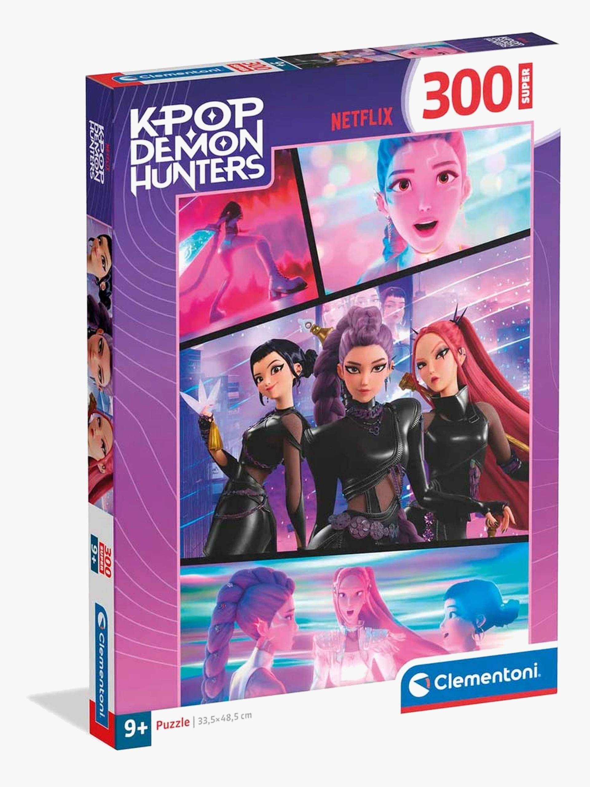 Clementoni K-Pop Demon Hunters Puzzle Super 300 Teile von Clementoni