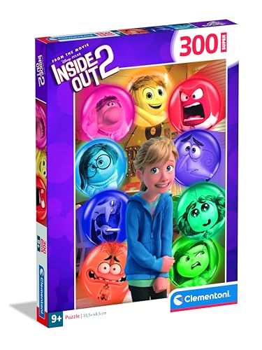 Clementoni - Kinderpuzzle 300 Teile Supercolor, für Kinder 9+ Jahre, Disney-Illustration Inside Out 2, Geschenkidee, Made in Italy, 48,5 x 33,5 cm, 21744 Clementoni - Kinderpuzzle 300 Teile Supercolor, für Kinder 9+ Jahre, Disney-Illustration Inside Out 2, Geschenkidee, Made in Italy, 48,5 x 33,5 cm, 21744 von Clementoni