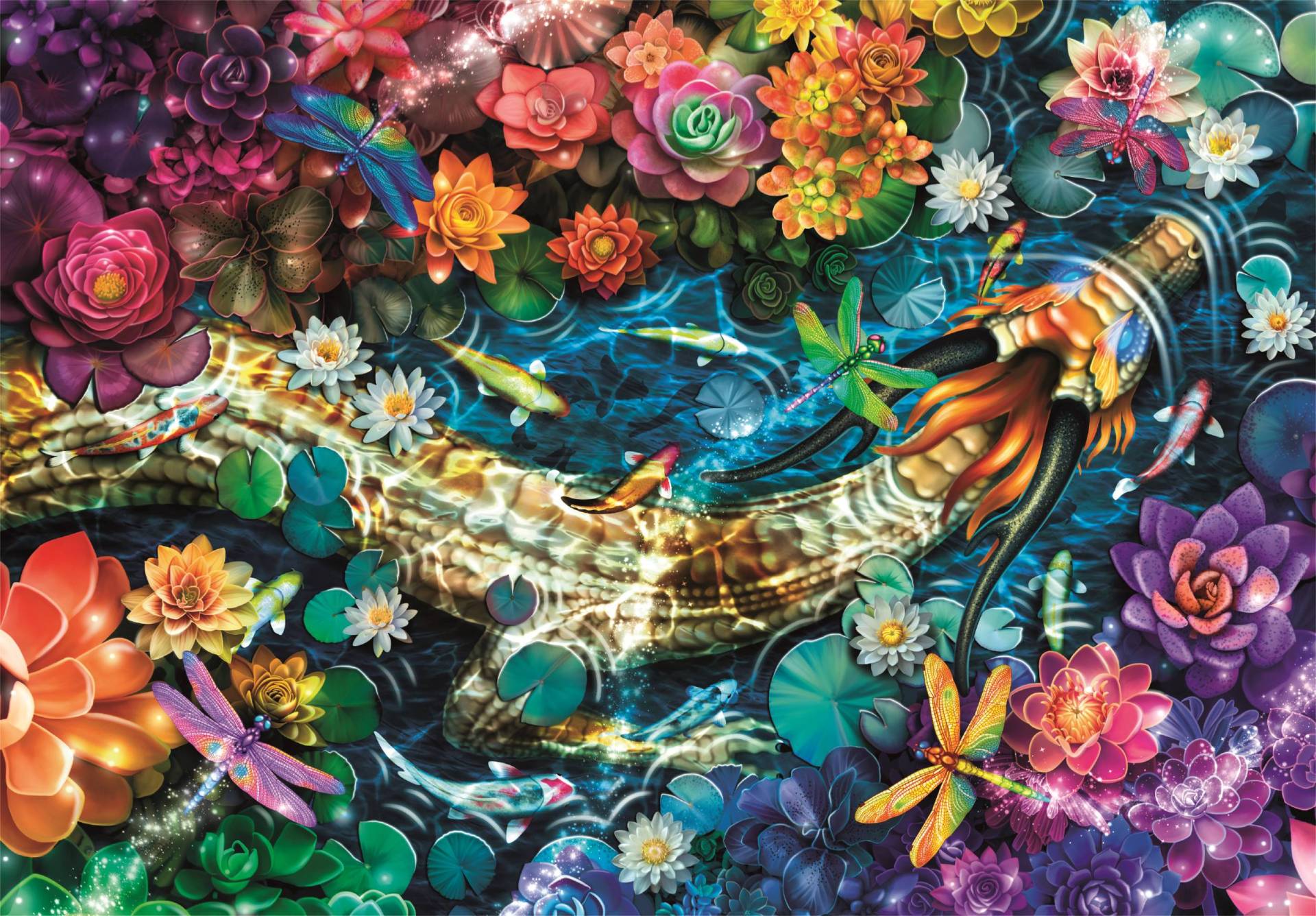 Clementoni Koi-Fluss 1000 Teile Puzzle Clementoni-39939 Clementoni Koi-Fluss 1000 Teile Puzzle Clementoni-39939 von Clementoni