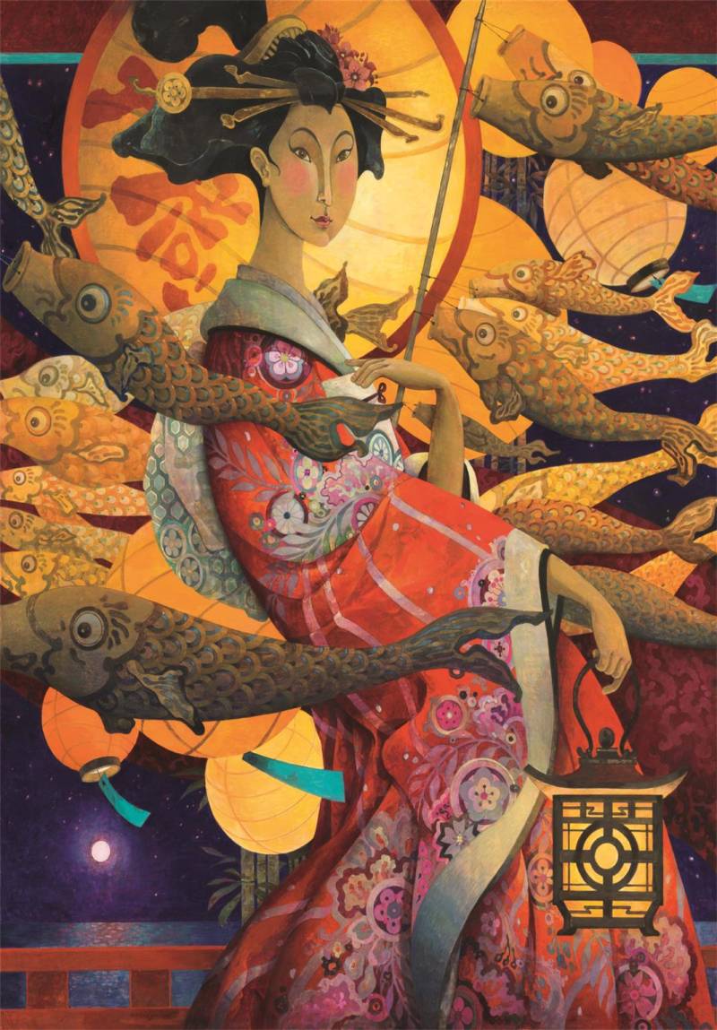 Clementoni Koinobori-Tanz 1500 Teile Puzzle Clementoni-31756 Clementoni Koinobori-Tanz 1500 Teile Puzzle Clementoni-31756 von Clementoni