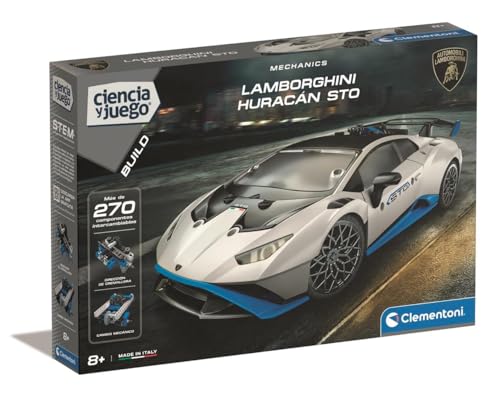 Clementoni Lamborghini Huracan, motorisiertes Bausatz für Kinder, Modellbausatz zum Zusammenbauen und zur Entwicklung der Kreativität, geeignet für Kinder ab 8 Jahren, 55561 Clementoni Lamborghini Huracan, motorisiertes Bausatz für Kinder, Modellbausatz zum Zusammenbauen und zur Entwicklung der Kreativität, geeignet für Kinder ab 8 Jahren, 55561 von Clementoni
