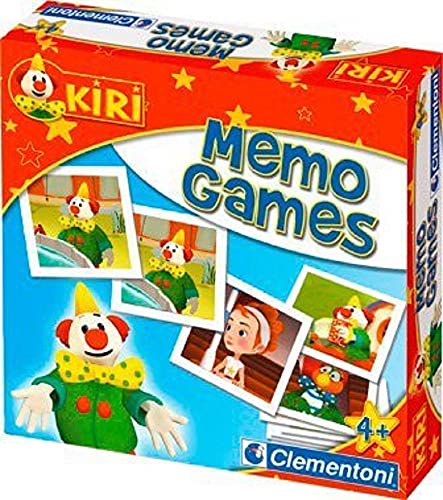 Clementoni - Lernspiel für Kleinkinder – Memo Games Kiri der Clown von Clementoni