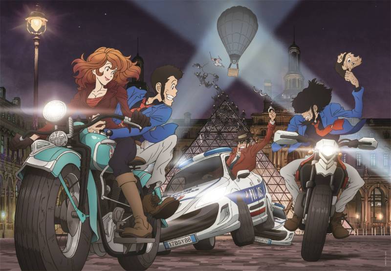 Clementoni Lupin The 3rd 1000 Teile Puzzle Clementoni-37055 von Clementoni