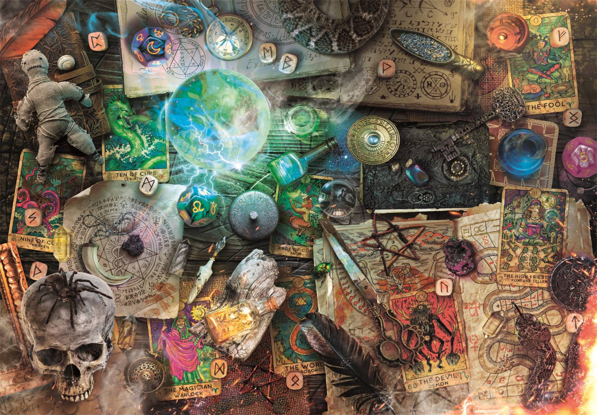 Clementoni Maleficium 1000 Teile Puzzle Clementoni-37110 Clementoni Maleficium 1000 Teile Puzzle Clementoni-37110 von Clementoni