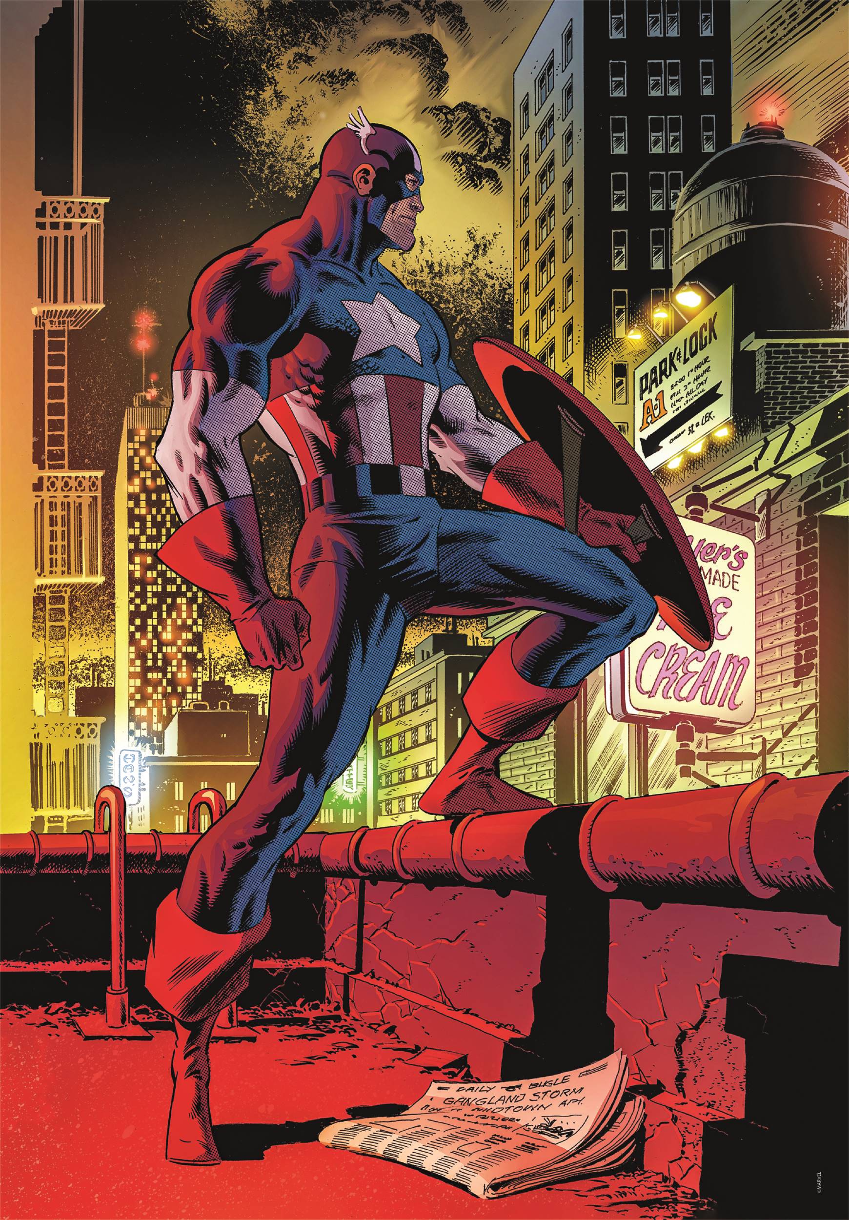 Clementoni Marvel, Captain America 1000 Teile Puzzle Clementoni-37049 Clementoni Marvel, Captain America 1000 Teile Puzzle Clementoni-37049 von Clementoni