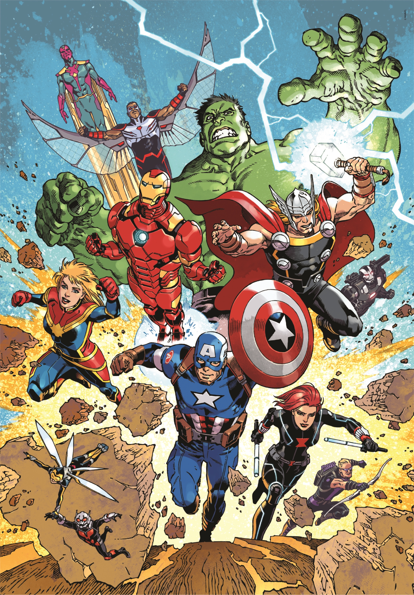 Clementoni Marvel, The Avengers 300 Teile Puzzle Clementoni-21728 Clementoni Marvel, The Avengers 300 Teile Puzzle Clementoni-21728 von Clementoni