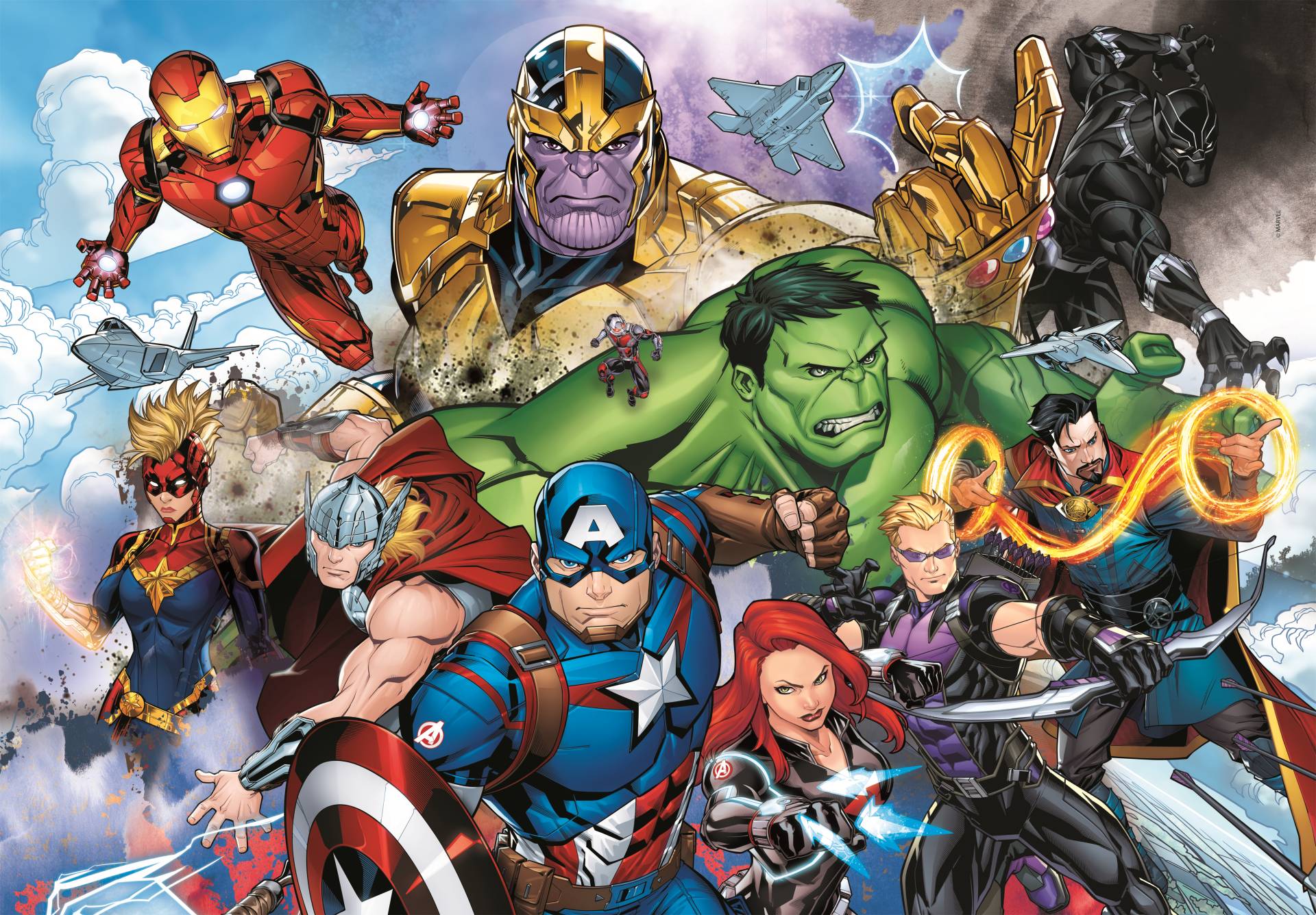 Clementoni Marvel Avengers 104 Teile Puzzle Clementoni-25718 Clementoni Marvel Avengers 104 Teile Puzzle Clementoni-25718 von Clementoni