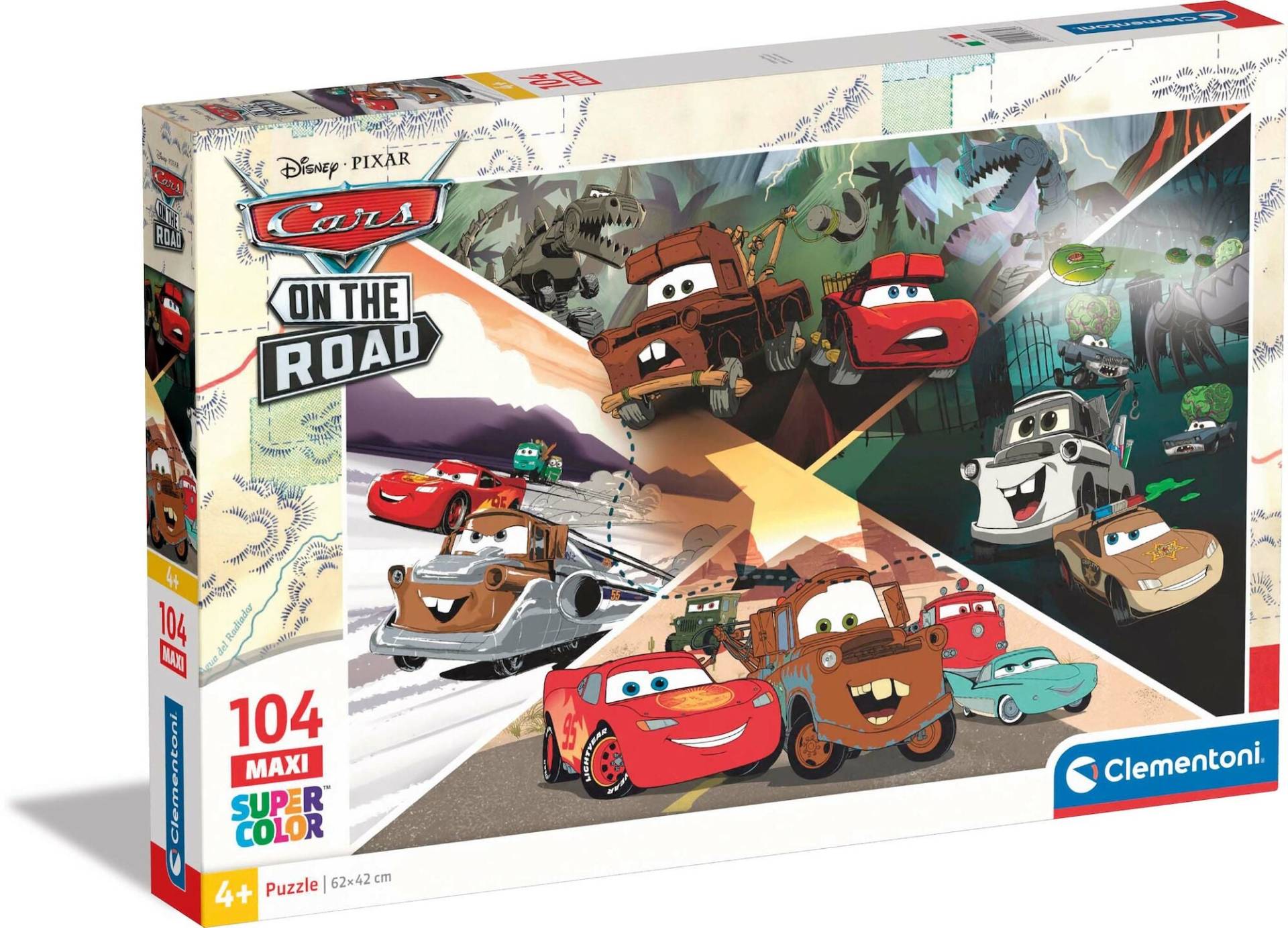 Clementoni Maxi Disney Cars On the Road Puzzle 104 Teile Clementoni Maxi Disney Cars On the Road Puzzle 104 Teile von Clementoni