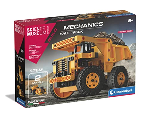 Clementoni - Mechaniker-Spielzeug: Mehrfarbig - STEM Bauset mit 250+ Teilen, entwickelt Problemlösungsfähigkeiten (8+ Jahre) von Clementoni