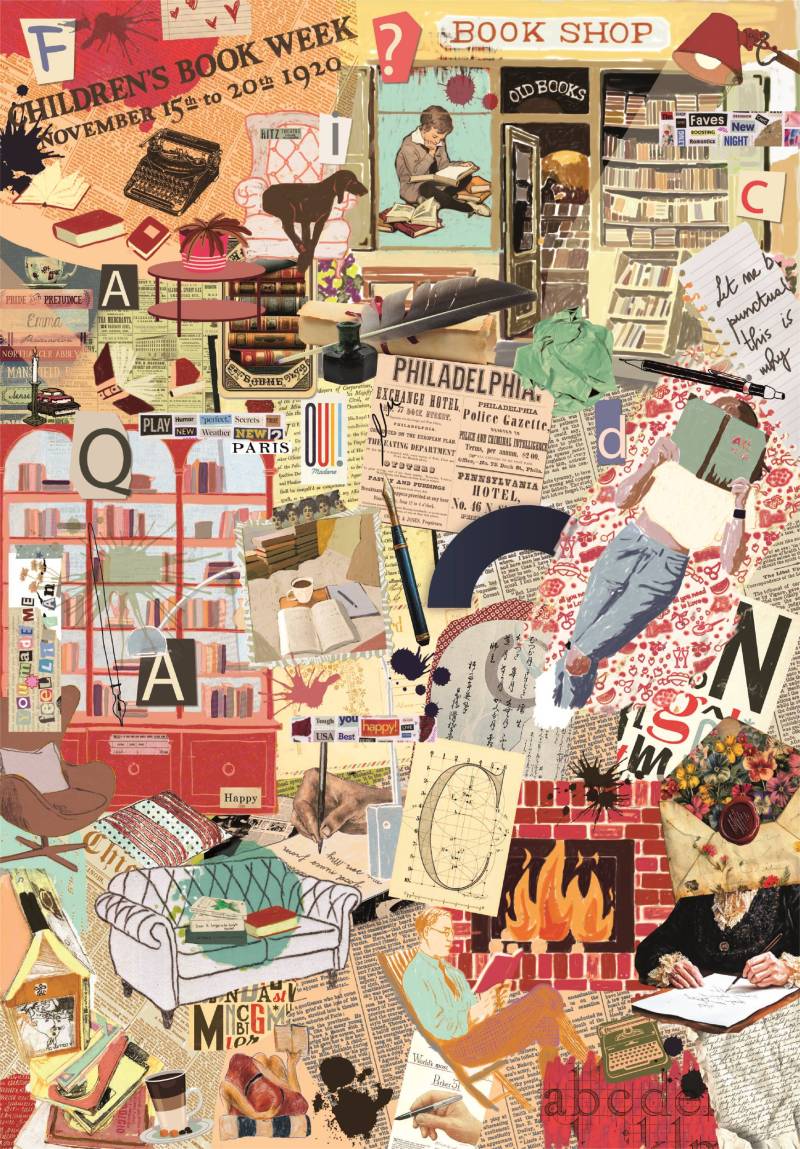 Clementoni Mehr Ist Mehr - Bücher & Schreiben 1000 Teile Puzzle Clementoni-37074 von Clementoni