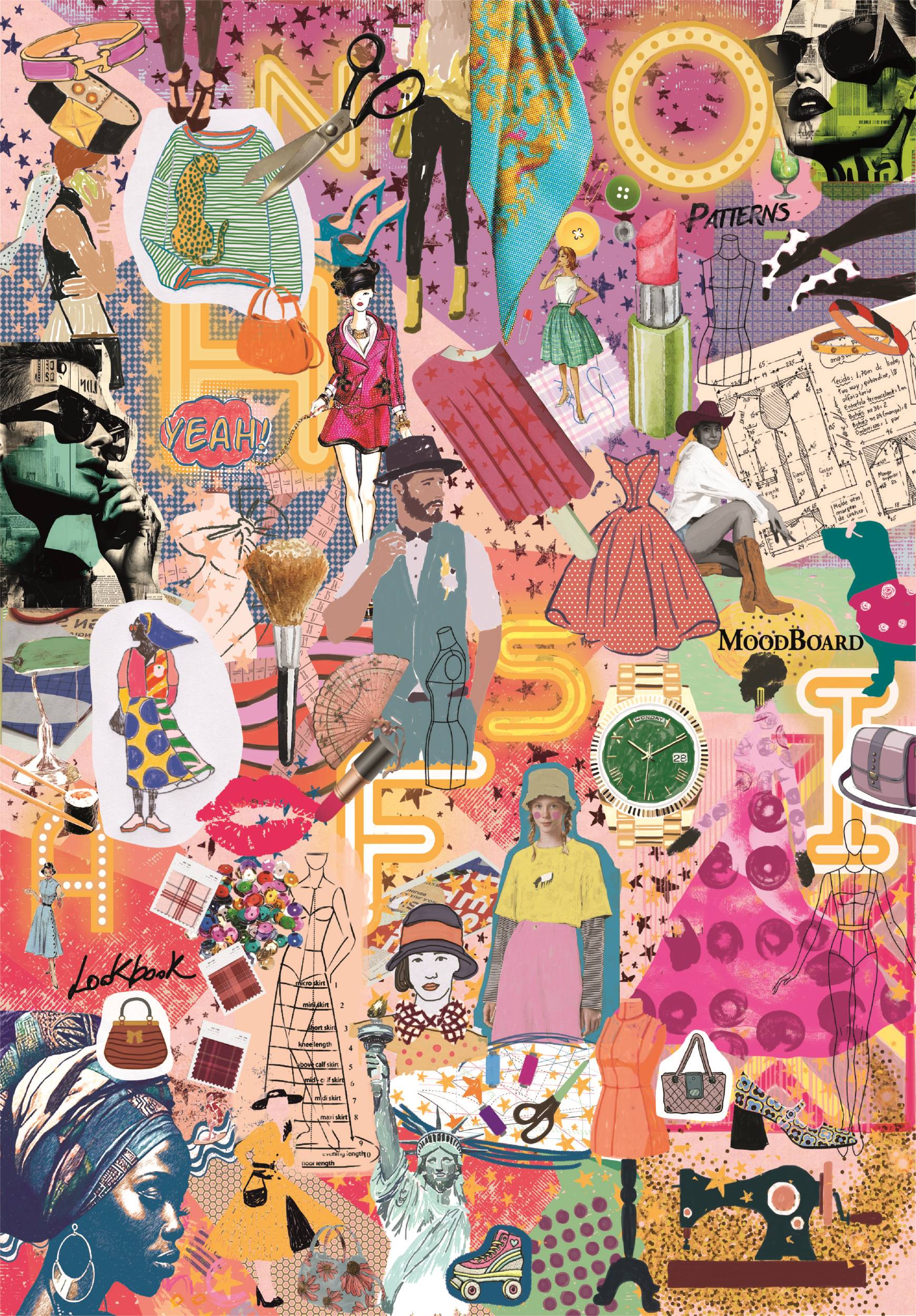 Clementoni Mehr Ist Mehr - Fashion & Design 1000 Teile Puzzle Clementoni-37071 Clementoni Mehr Ist Mehr - Fashion & Design 1000 Teile Puzzle Clementoni-37071 von Clementoni