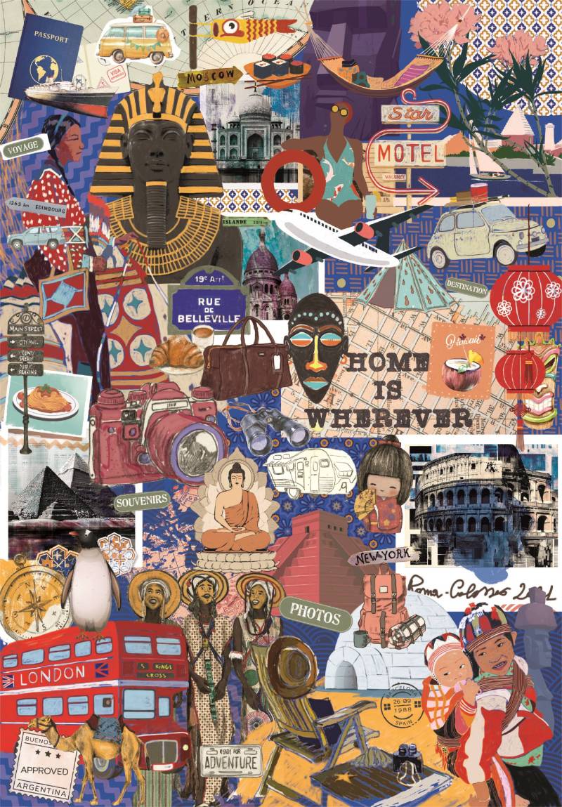 Clementoni Mehr Ist Mehr - Reisen & Kulturen 1000 Teile Puzzle Clementoni-37072 Clementoni Mehr Ist Mehr - Reisen & Kulturen 1000 Teile Puzzle Clementoni-37072 von Clementoni