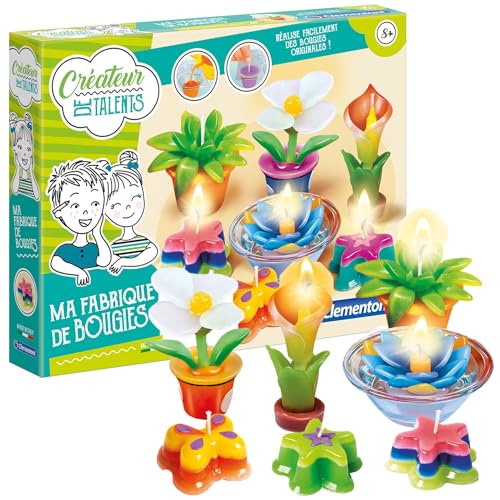Clementoni | Meine Kerzenherstellung – Kreatives DIY-Set für Kinder 8 bis 12 Jahre | Erstellt dekorative Kerzen mit Formen, Paraffin und Farbstoffen | Lernaktivitäten | Geschenk zum Geburtstag oder Clementoni | Meine Kerzenherstellung – Kreatives DIY-Set für Kinder 8 bis 12 Jahre | Erstellt dekorative Kerzen mit Formen, Paraffin und Farbstoffen | Lernaktivitäten | Geschenk zum Geburtstag oder von Clementoni