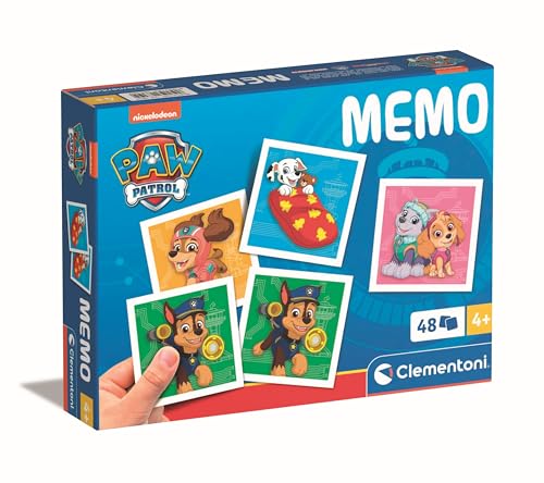 Clementoni Memo Kompakt Paw Patrol - Memoryspiel mit 48 Teilen für Kinder ab 3 Jahren & Erwachsene, ideal als Reisespiel, 18310 Clementoni Memo Kompakt Paw Patrol - Memoryspiel mit 48 Teilen für Kinder ab 3 Jahren & Erwachsene, ideal als Reisespiel, 18310 von Clementoni