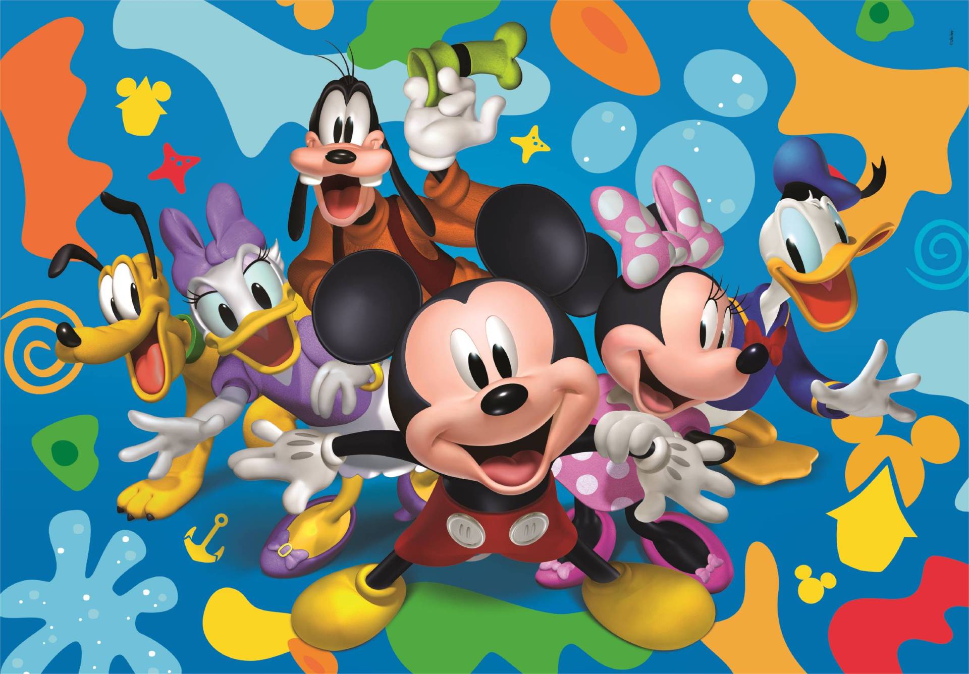Clementoni Mickey 104 Teile Puzzle Clementoni-25053 von Clementoni