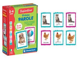 Clementoni Montessori - Erste Worte, Lernspiel Montessorianische Methode für Kinder 2-5 Jahre, 48 illustrierte Karten zum Lernen der Namen der Tiere und Gegenstände, Made in Italy, italienische Clementoni Montessori - Erste Worte, Lernspiel Montessorianische Methode für Kinder 2-5 Jahre, 48 illustrierte Karten zum Lernen der Namen der Tiere und Gegenstände, Made in Italy, italienische von Clementoni