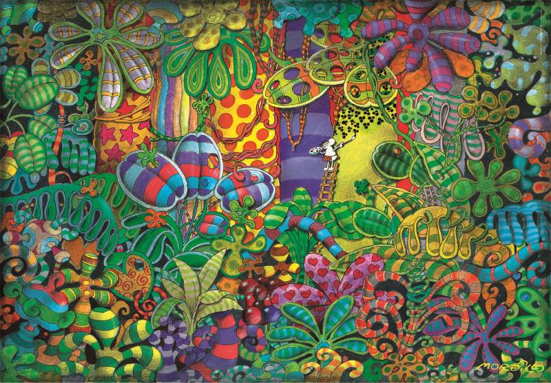 Clementoni Mordillo, Der Maler 1500 Teile Puzzle Clementoni-31657 von Clementoni