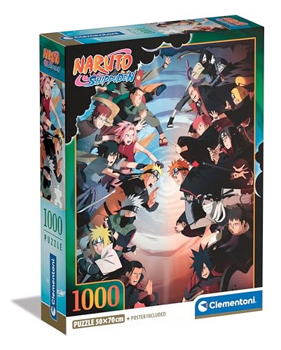 Clementoni Naruto Shippuden Puzzle 1000 Teile von Clementoni