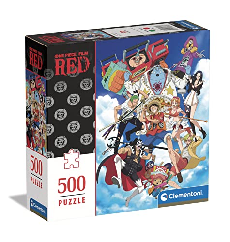 Clementoni One Piece Film Red Puzzle 500 Teile - Legespiel für Manga & Anime Fans - Für Erwachsene und Kinder ab 9 Jahren, 80689 Clementoni One Piece Film Red Puzzle 500 Teile - Legespiel für Manga & Anime Fans - Für Erwachsene und Kinder ab 9 Jahren, 80689 von Clementoni