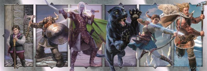 Clementoni PanoramaPuzzle – Dungeons & Dragons 1000 Teile Puzzle Clementoni-39501 Clementoni PanoramaPuzzle – Dungeons & Dragons 1000 Teile Puzzle Clementoni-39501 von Clementoni