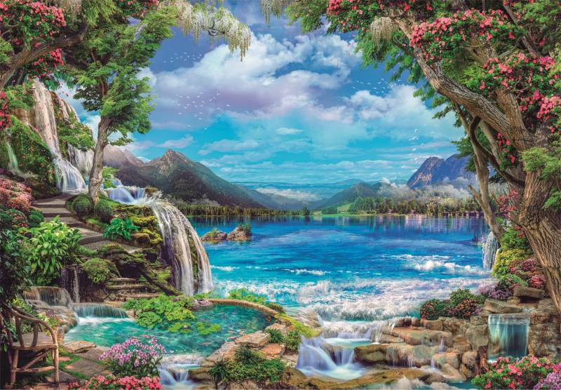 Clementoni Paradise on Earth 2000 Teile Puzzle Clementoni-32573 von Clementoni