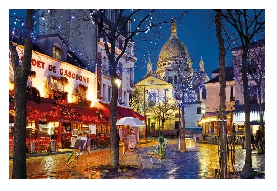 Clementoni Paris Montmartre 1500 Teile Puzzle Clementoni-31709 von Clementoni