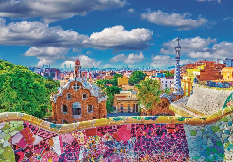 Clementoni Park Güell Barcelone 1000 Teile Puzzle Clementoni-39744 von Clementoni