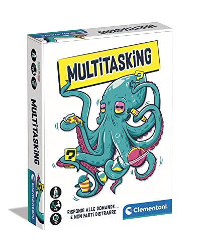 Clementoni - Party Game-Multitasking Tisch, Kartenspiel für Erwachsene, 4-8 Spieler-Made in Italy, italienische Farbe, 16778 Clementoni - Party Game-Multitasking Tisch, Kartenspiel für Erwachsene, 4-8 Spieler-Made in Italy, italienische Farbe, 16778 von Clementoni