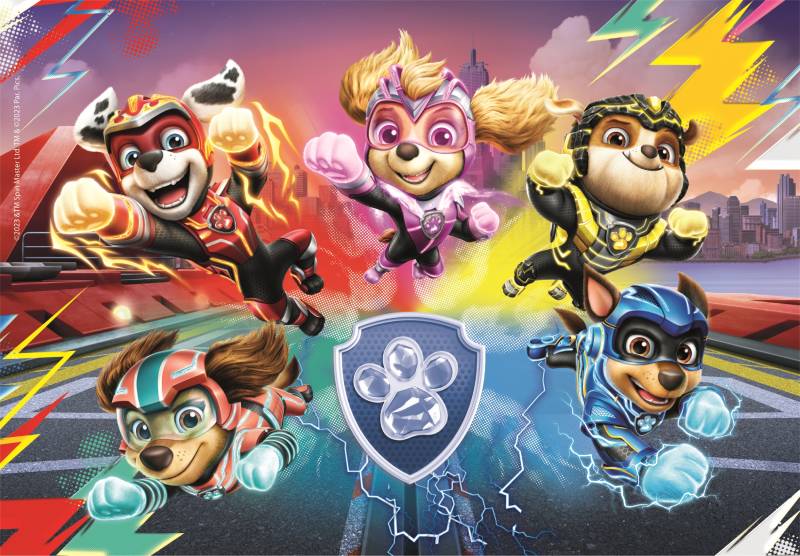 Clementoni Paw Patrol, The Mighty Movie 104 Teile Puzzle Clementoni-27236 von Clementoni