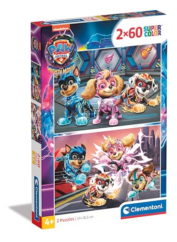 Clementoni Paw Patrol Kinder Puzzle 2 x 60 Teile - Paw Patrol Puzzle 27 x 19 cm für Kinder ab 4 Jahre - Geschicklichkeitsspiel von Clementoni 21626 Clementoni Paw Patrol Kinder Puzzle 2 x 60 Teile - Paw Patrol Puzzle 27 x 19 cm für Kinder ab 4 Jahre - Geschicklichkeitsspiel von Clementoni 21626 von Clementoni