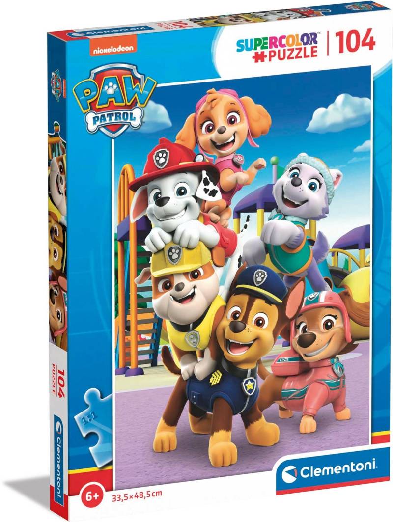Clementoni Paw Patrol Puzzle 104 Teile von Clementoni